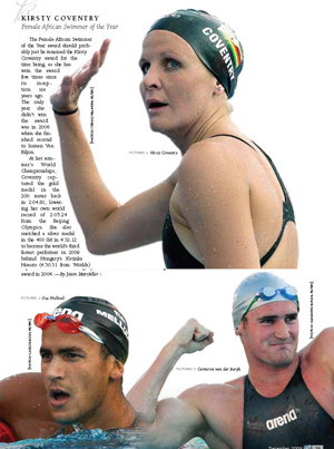 2009 African Swimmers of the Year