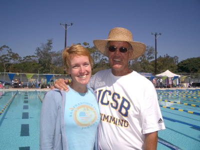 anne patterson with coach gregg wilson