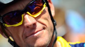 Lance Armstrong (USA) during stage nineteen of the 2009 Tour de France between Bourgoin-Jailleu and Aubenas