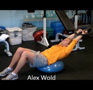 Dryland Tip: Eccentric Bosu Situp