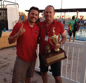 Brophy coaches after winning high school state