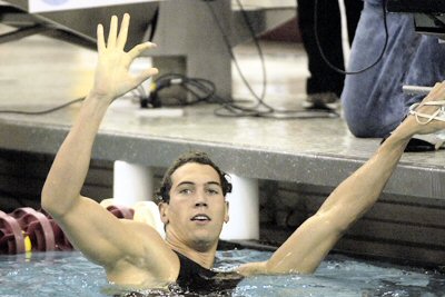 Burnett after 200 free