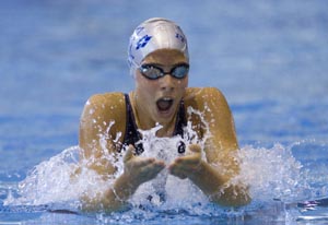 Caterina Brighi at the European Junior Championships