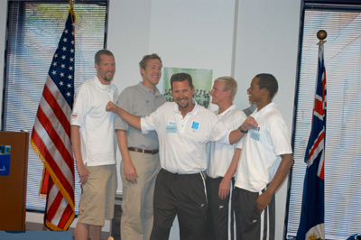 US Swimmers Square Off Against Cayman Swimmers
