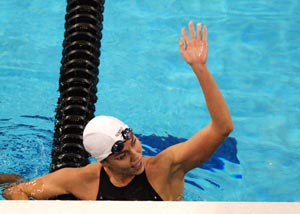 Natalie Coughlin breaks 100 back at 2008 Missouri Grand Prix