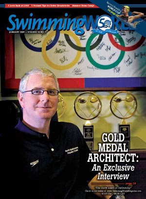 Swimming World Magazine Cover, 2009 January