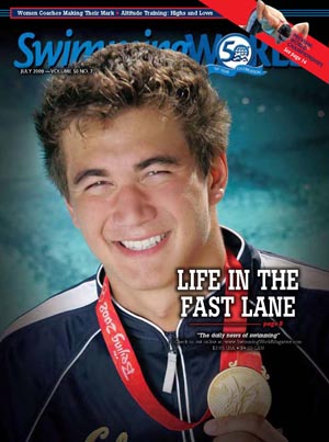 Swimming World Magazine Cover, 2009 July