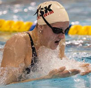 Dagny Knutson at 2009 Charlotte UltraSwim