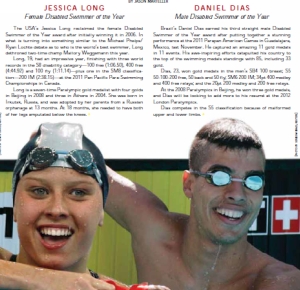 Jessica Long, Daniel Dias Disabled 2011