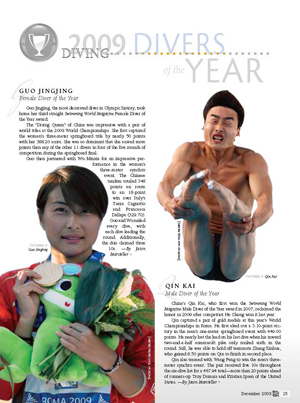 2009 Divers of the Year