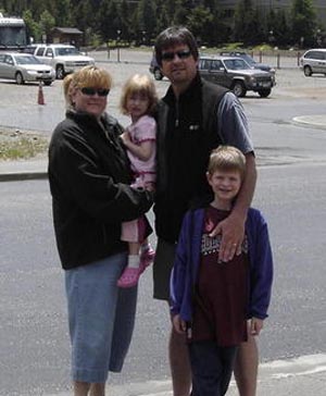 Jimi Flowers and family