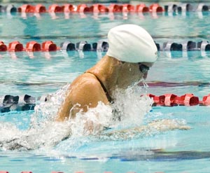 Jessica Hardy sets 50 breast world record in return from suspension at U.S. Open.