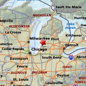 MOTW, Indianapolis at Grand Valley State Map