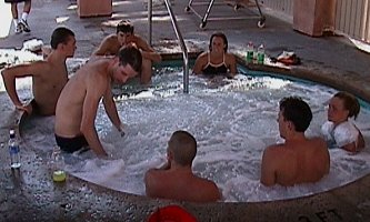 Post Workout Jacuzzi party.