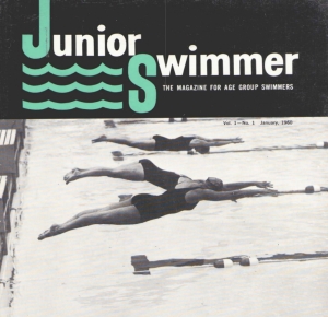 Cover, January 1960 Swimming World