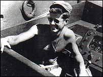 President John F Kennedy on Boat