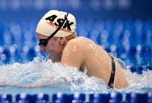 Dagny Knutson at 2009 Charlotte UltraSwim
