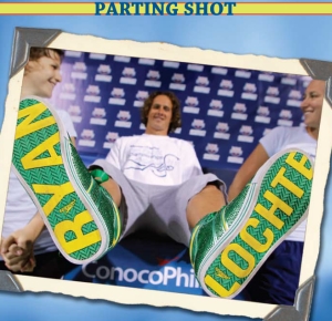 2011 Ryan Lochte Parting Shot