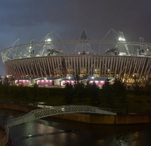 General view of the Olympic Stadium and the ArcelorMittal Orbit at Olympic Park