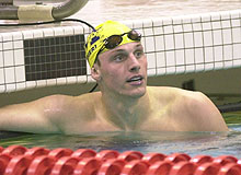 Garrett Mangieri - in water