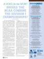 Mar10, Voice for the Sport