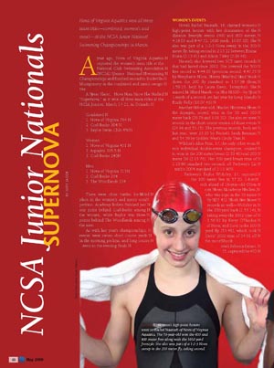 May09, Junior Swimmer