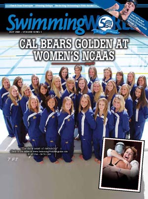 Swimming World Magazine Cover, 2009 May