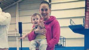 Megan Jendrick with Daethan