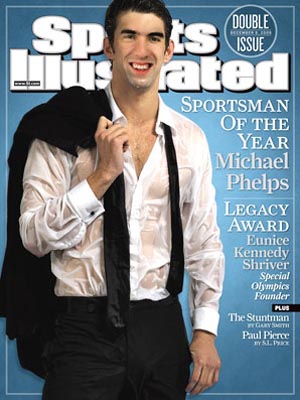 Michael Phelps named 2008 Sports Illustrated Sportsman of the Year.