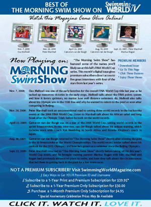 Nov09, Morning Swim Show