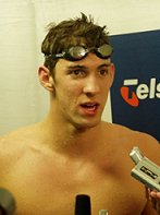 Michael Phelps interviewed after sixth wc win in melbourne