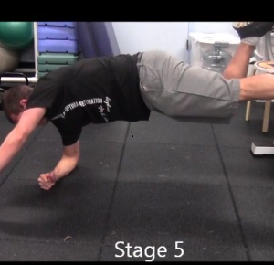 Dryland Tip, Side Plank Progression