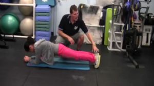 Dryland Tip Plank
