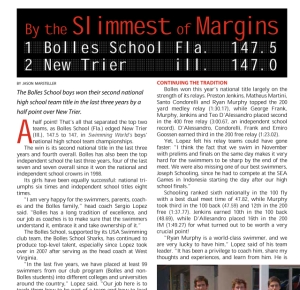 Bolles School 2012 National Champions