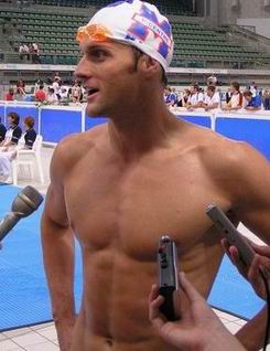 Brett Hawke - after winning 50 free Aust champs 2005