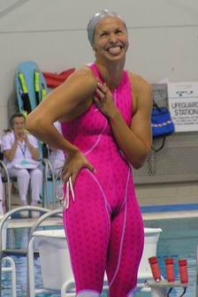 world record 100 free reaction to crowd