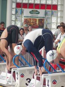 petria thomas start AIS meet 2.04