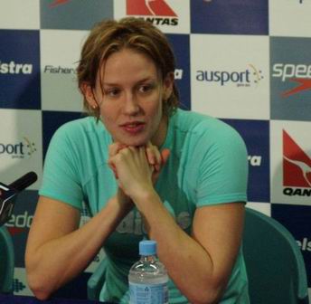Jodie Henry press conference 100 free Aust Oly Trials