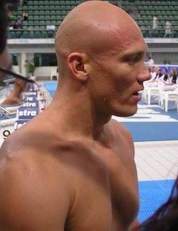 klim after winning 100 free aust champs 05