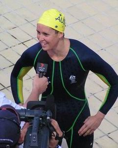 Thomas interviewed after 100 fly win