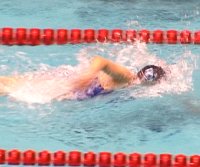 Teuscher cruises to first in 4:36.82
