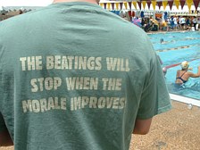 Indy SwimFit T-Shirt, USMS SC Nats, 2003, Tempe
