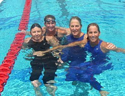 SDSM Relay 2003, USMS Record, in water