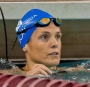Dara Torres (FL) swims during the womens 50 meter freestyle preliminaries in the Minneapolis Grand Prix at the University of Minnesota Aquatic Center.