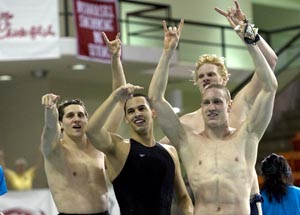 University of Texas Men's 800 Freestyle Relay American Record