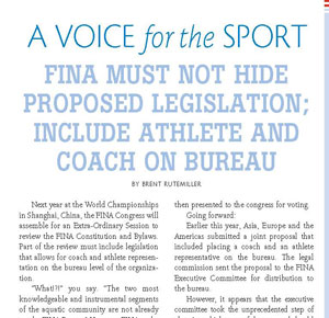 Aug10, Voice for the Sport