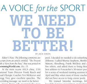 Nov11, Voice for the Sport