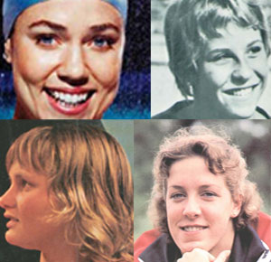 Natalie Coughlin, Donna de Varona, Shane Gould, Tracy Caulkins Mashup