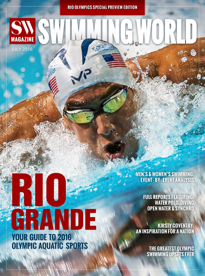 Swimming World 2016 Rio Olympic Preview Issue Swimming World Publication