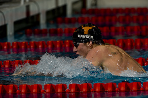 Brendan Hansen wins200 Breaststroke at 2008 Toyota Grand Prix at OSU.